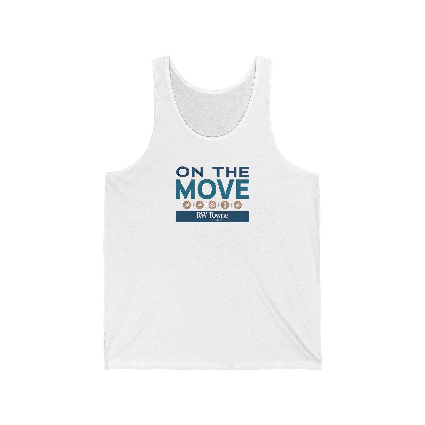 On The Move - Unisex Jersey Tank