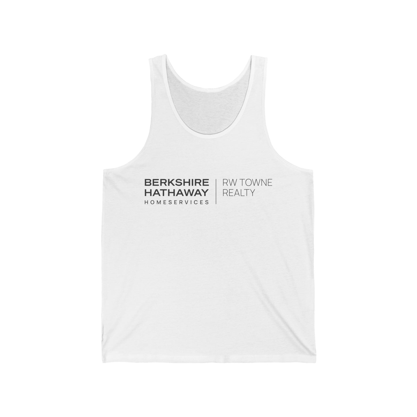 BHHS RW Towne Unisex Jersey Tank (6 colors)