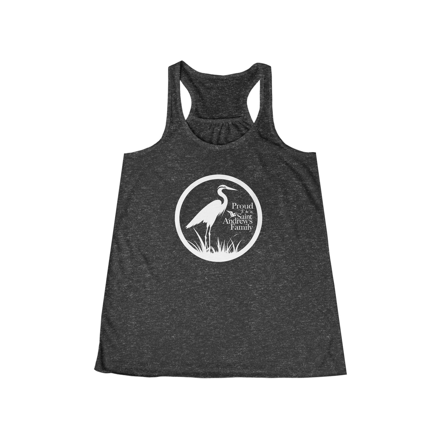 Saint Andrew's - Adult (Women's) "Proud Family" Flowy Racerback Tank (2 colors)