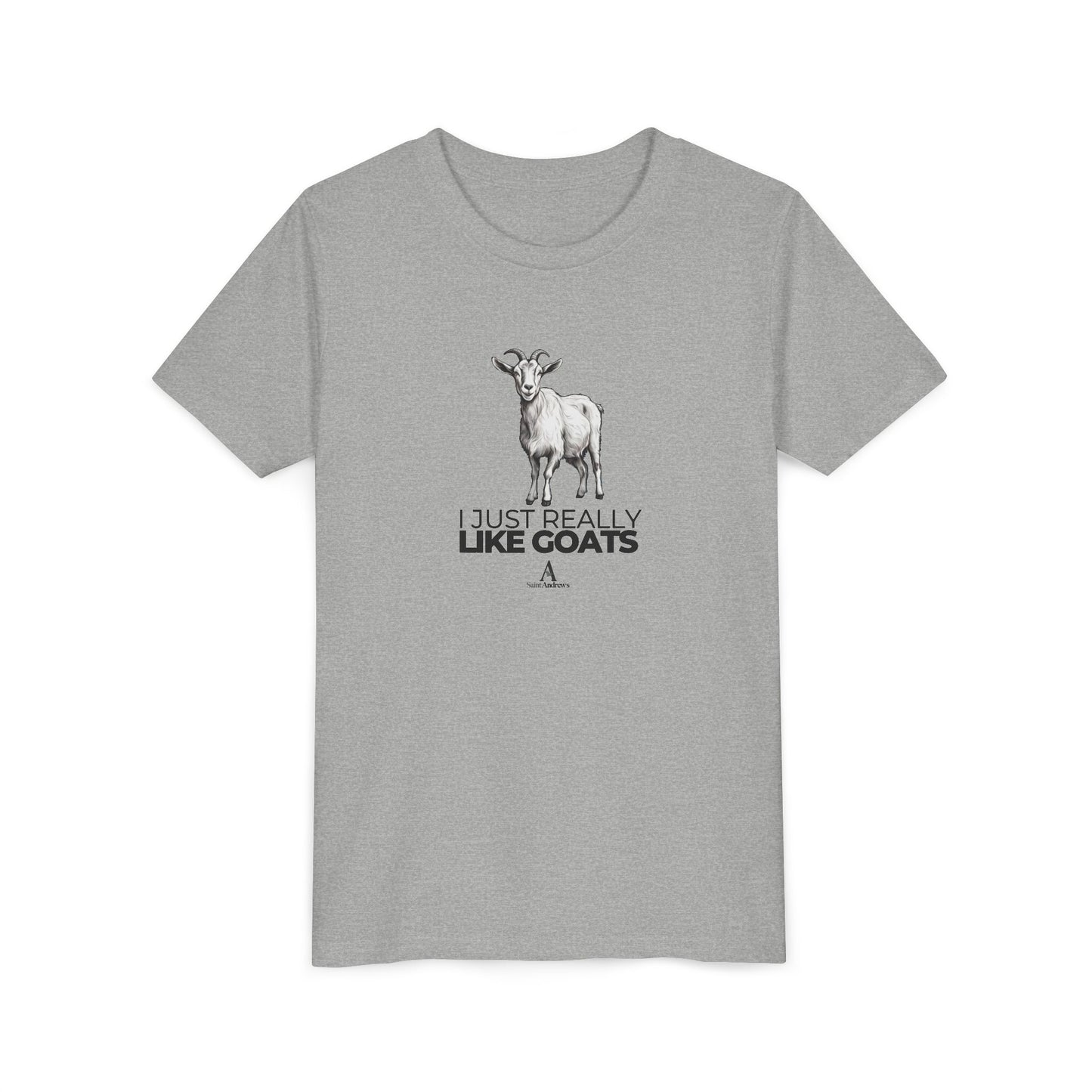 Saint Andrew's - I Like Goats (Youth) Short Sleeve Tee (5 colors)