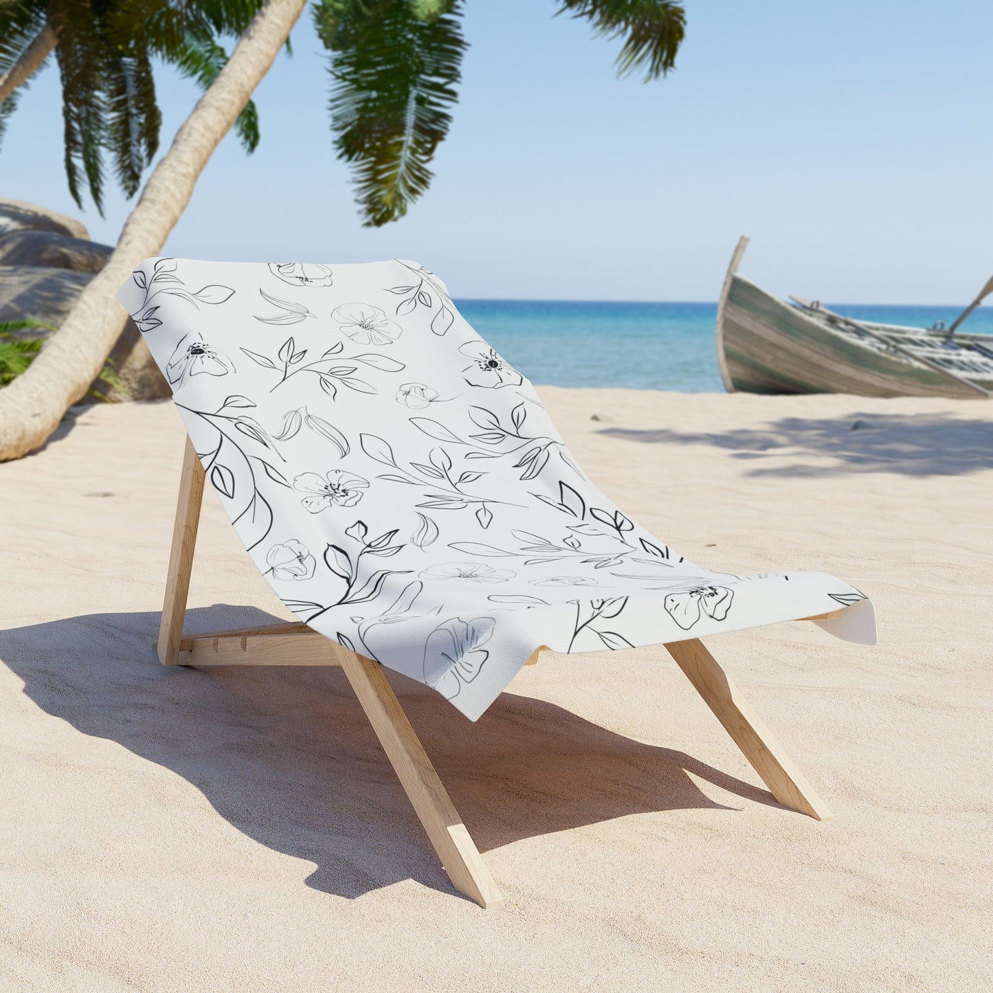 Floral - Beach Towel