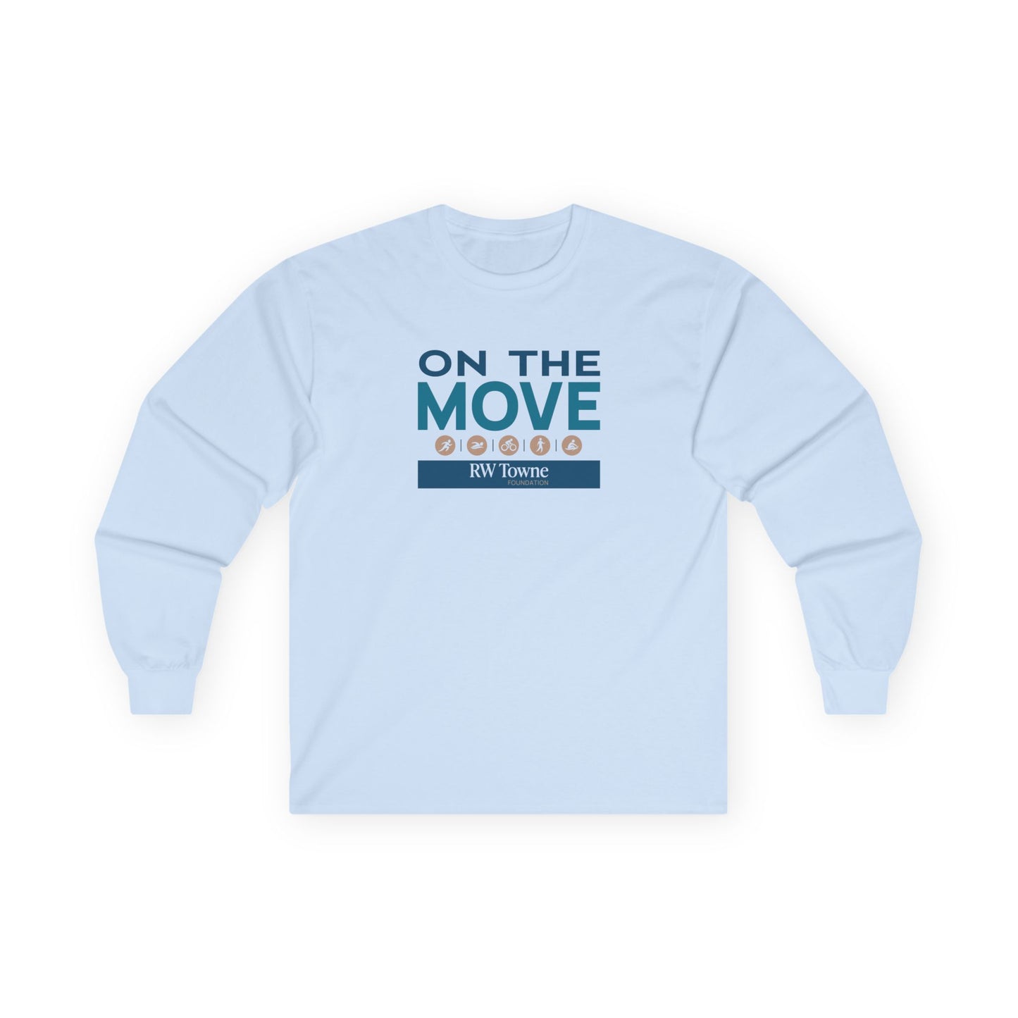 On The Move - Long Sleeve Cotton Tee (4 colors)
