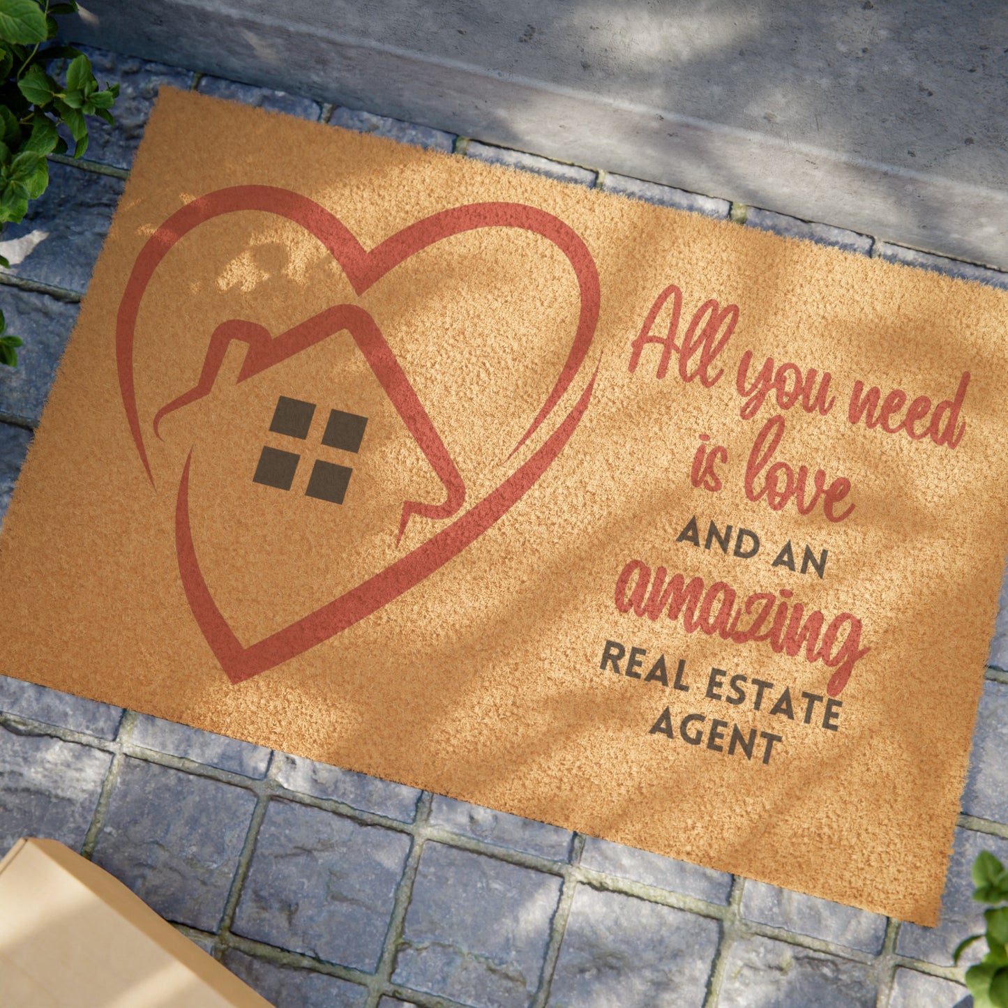 All You Need Is Love & An Amazing Real Estate Agent - Doormat