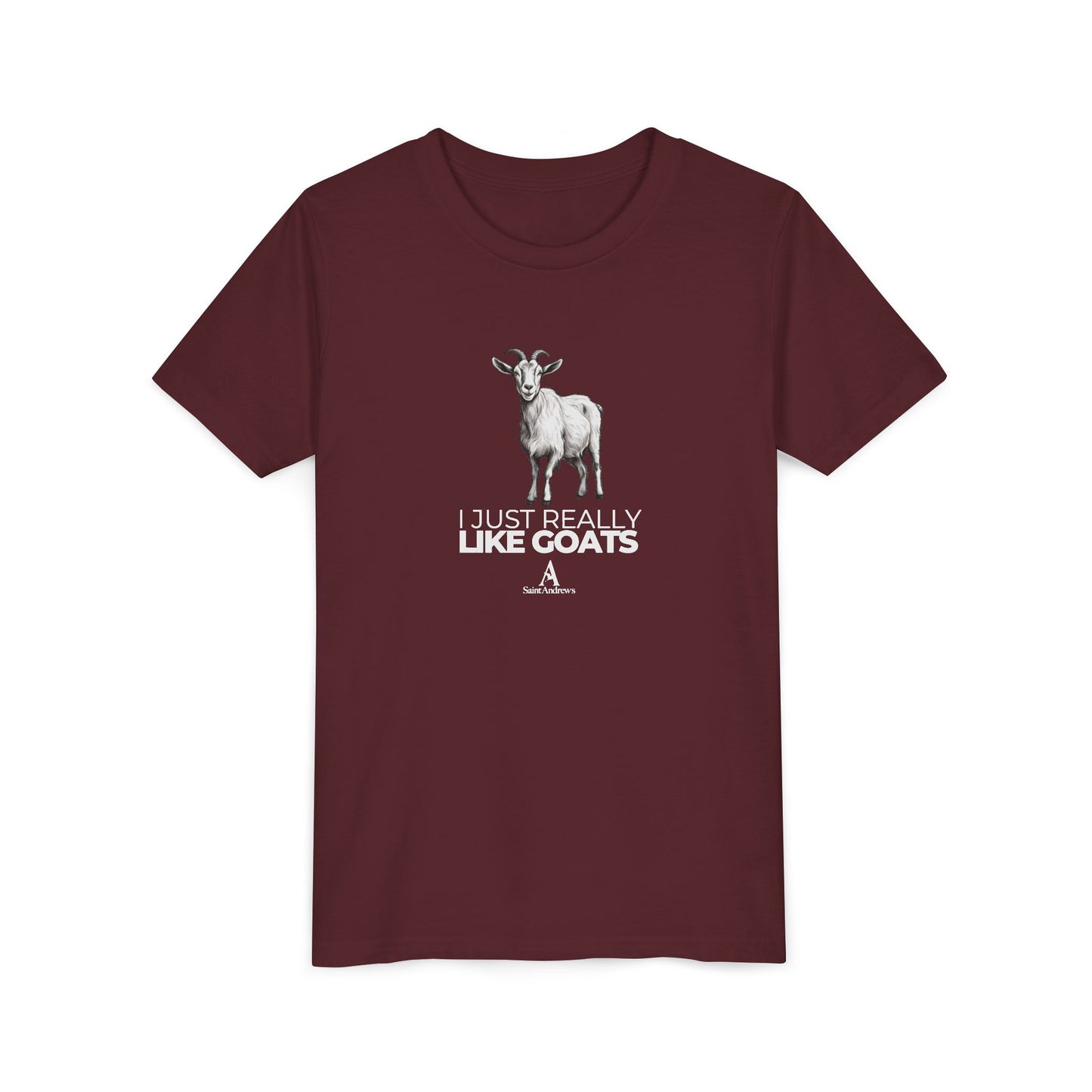 Saint Andrew's - I Like Goats (Youth) Short Sleeve Tee (5 colors)