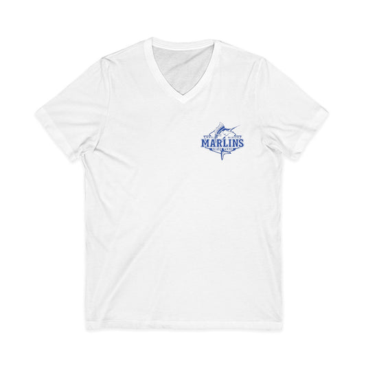 Marlins - Women's V-Neck T-Shirt