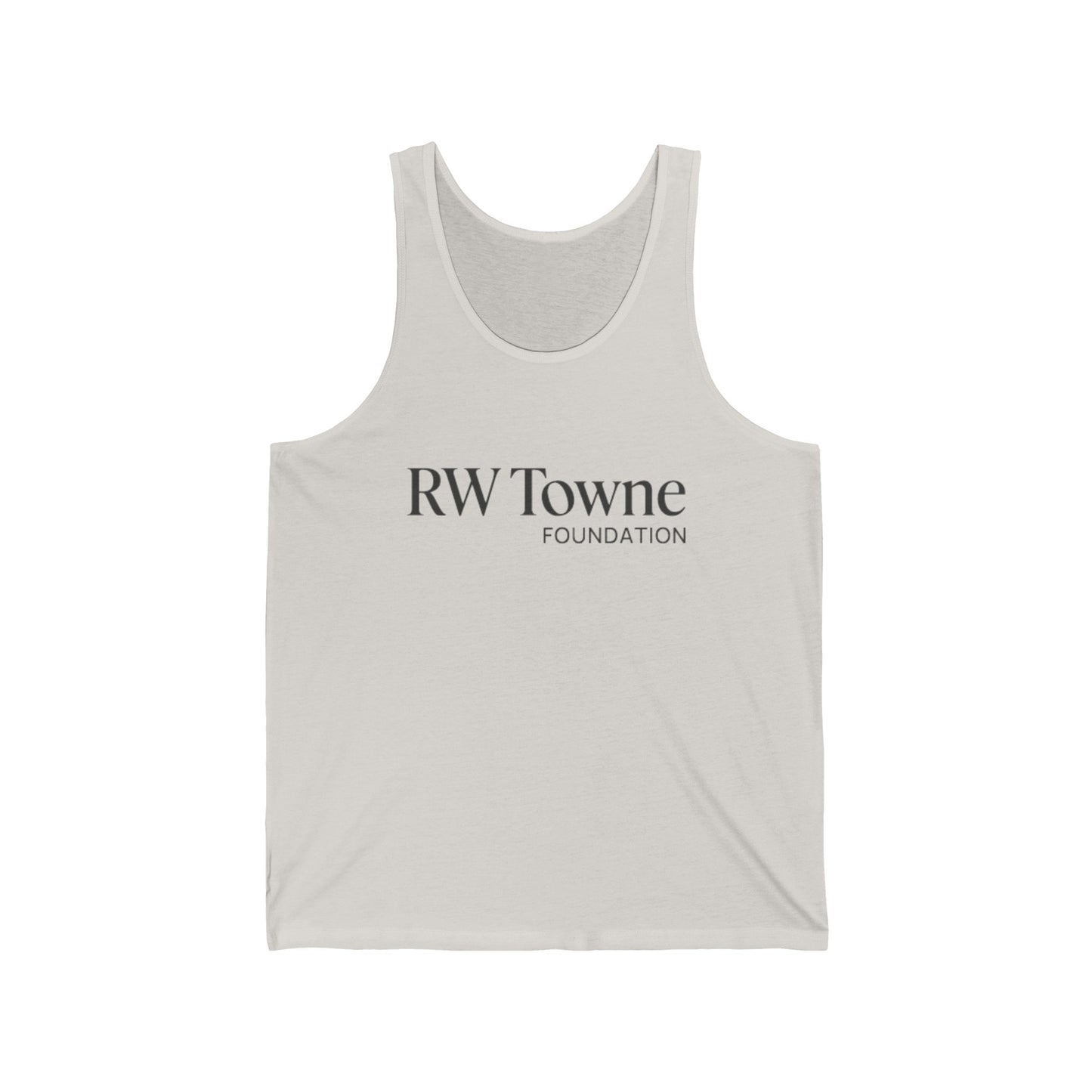 RW Towne Foundation Unisex Jersey Tank (3 colors)