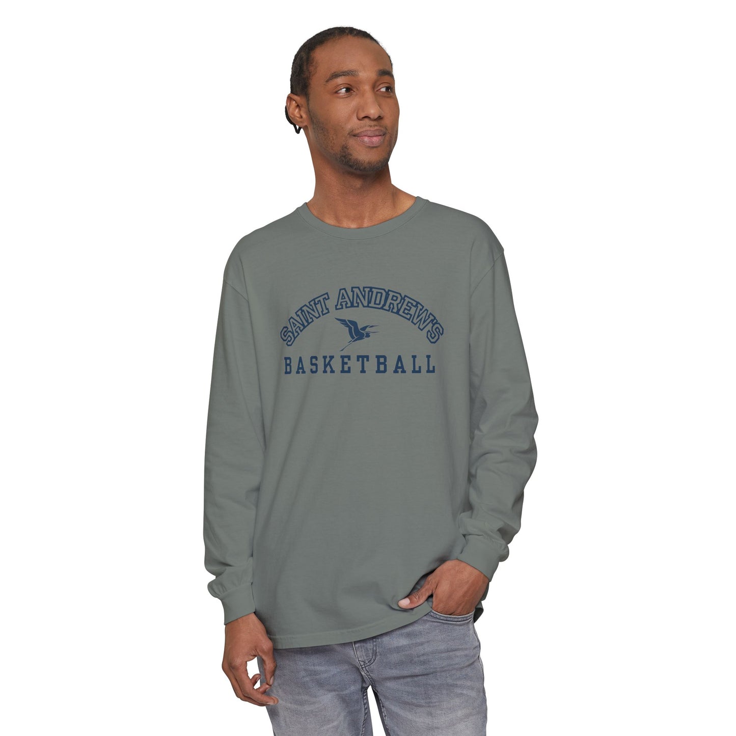 Saint Andrew's - Basketball Long Sleeve Tee (3 colors)