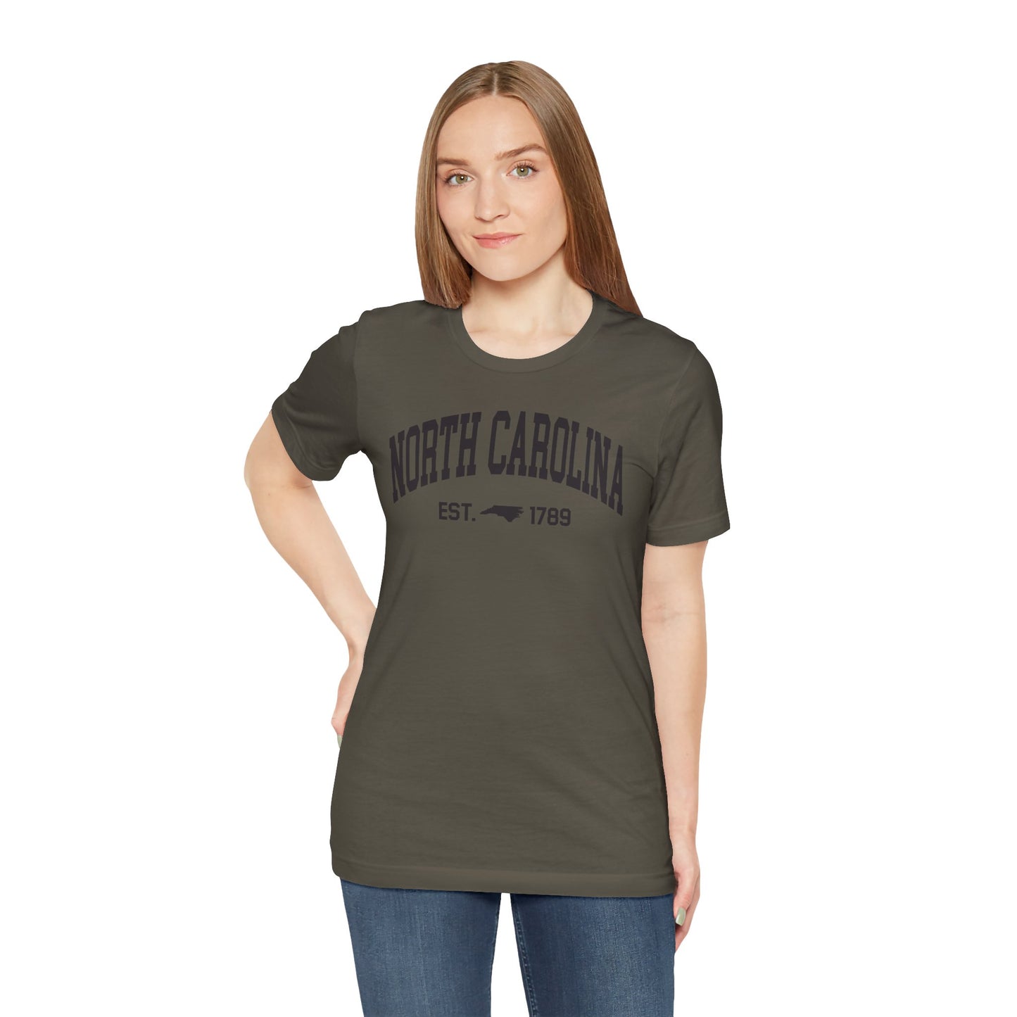 North Carolina est. 1789 - Unisex Tee (6 colors)