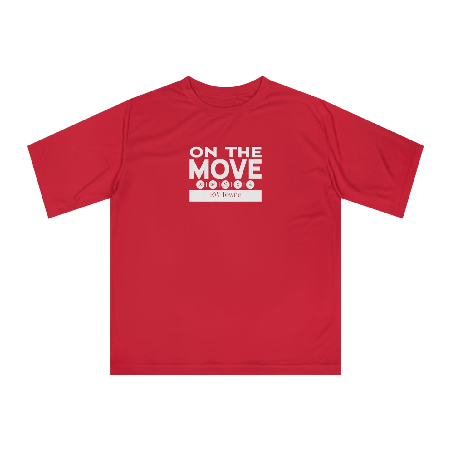 On The Move - Unisex Performance Tee (5 colors)