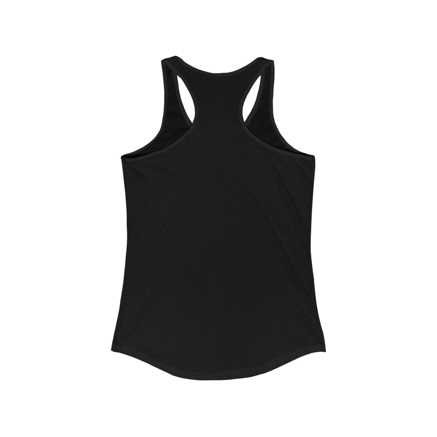 Love To Run, Run To Love - Women's Fitted Racerback Tank