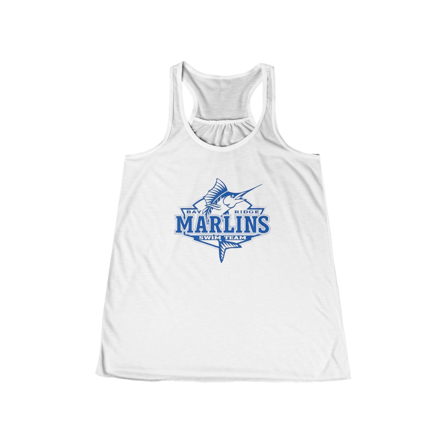 Marlins - Women's Flowy Racerback Tank