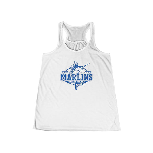 Marlins - Women's Flowy Racerback Tank