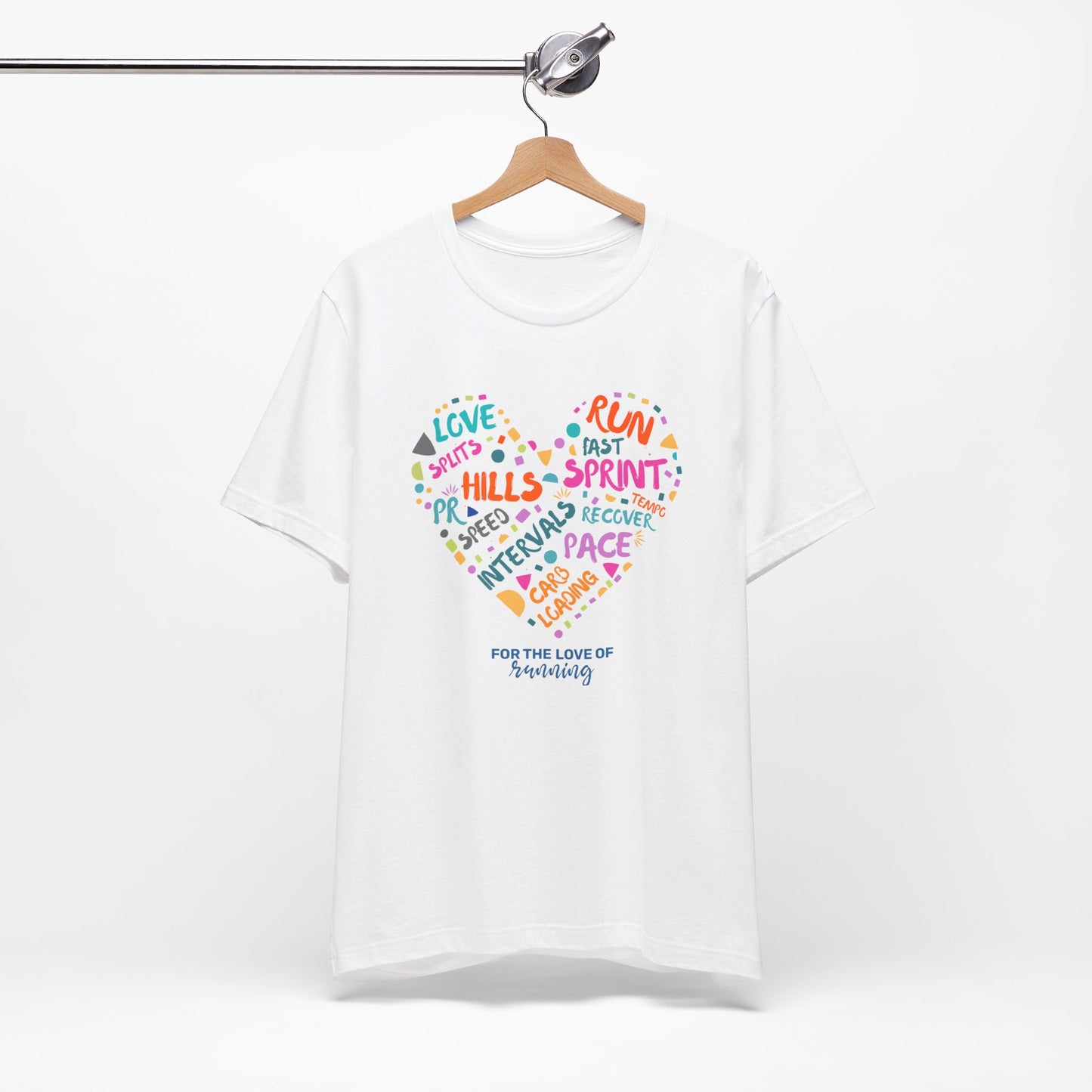 My Running Heart - (Unisex) Short Sleeve Tee