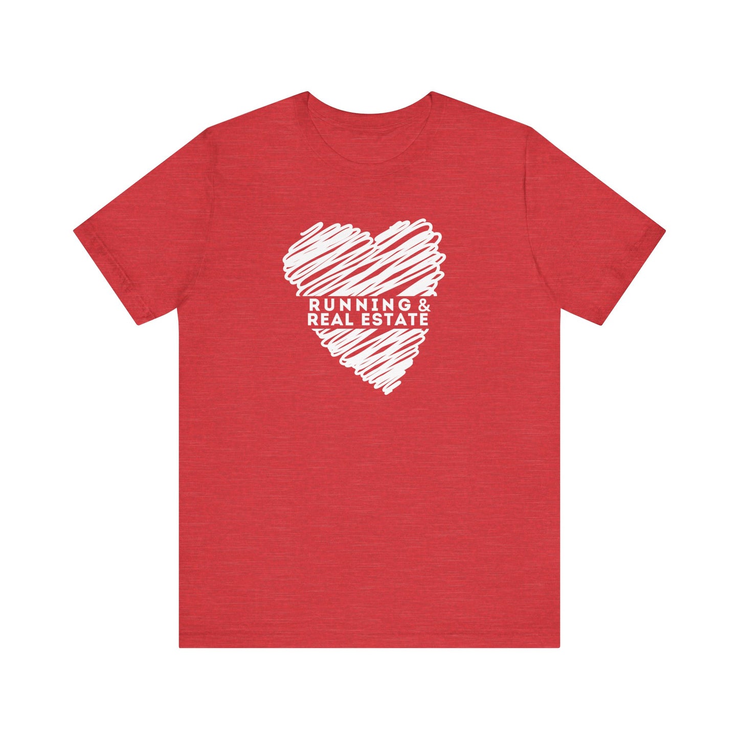 I Love Running & Real Estate - Unisex Tee (4 colors)