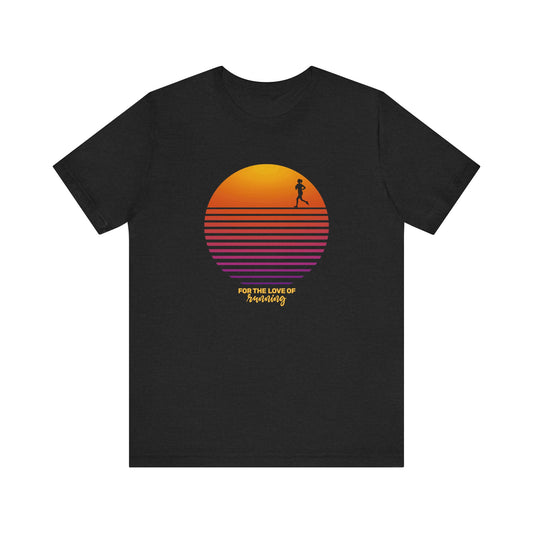 Sunset Run - (Unisex) Short Sleeve Tee