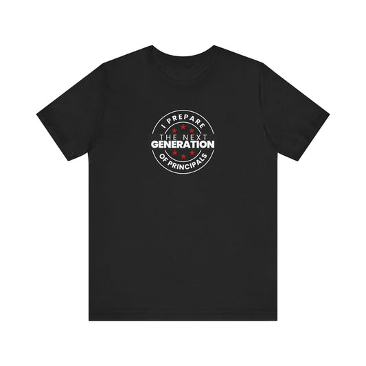 AACTE - The Next Gen of Principals Black Tee
