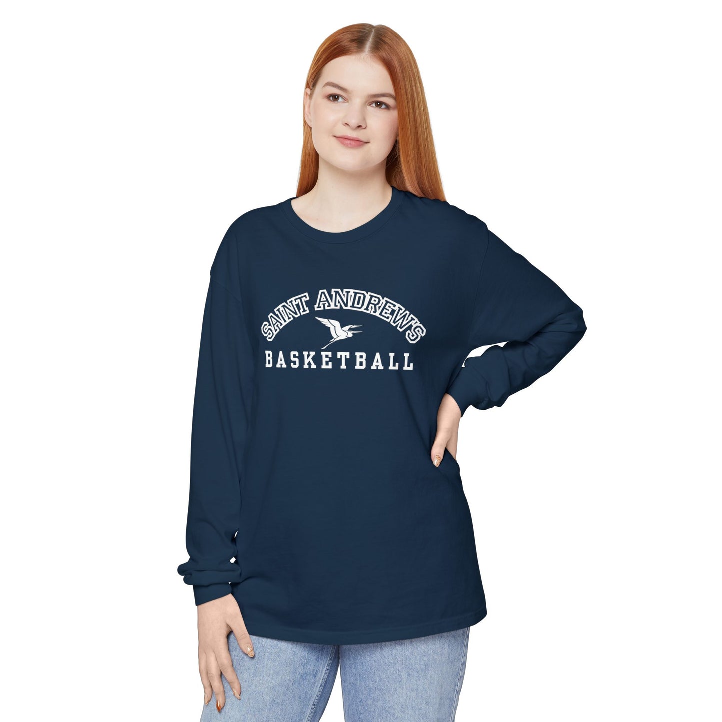 Saint Andrew's - Basketball Long Sleeve Tee (3 colors)