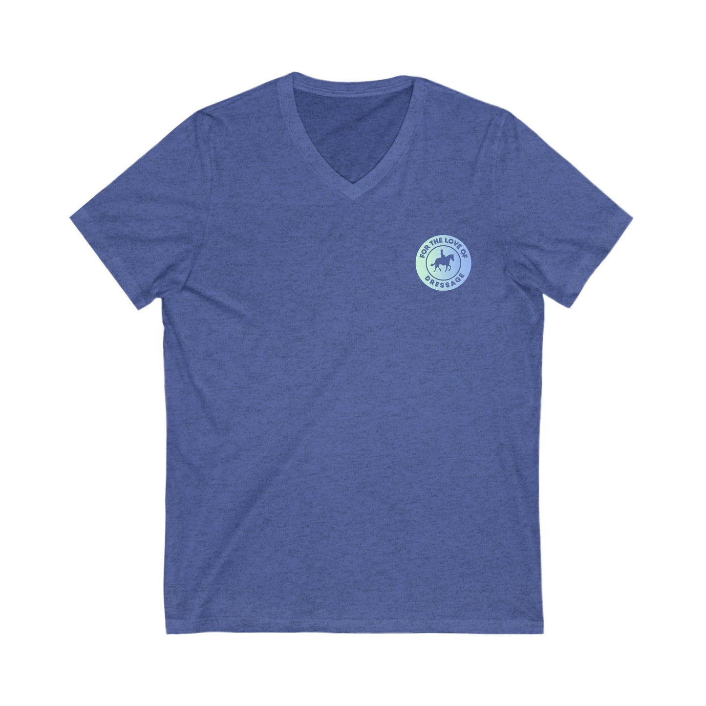 For The Love Of Dressage - Women's V-neck Tee