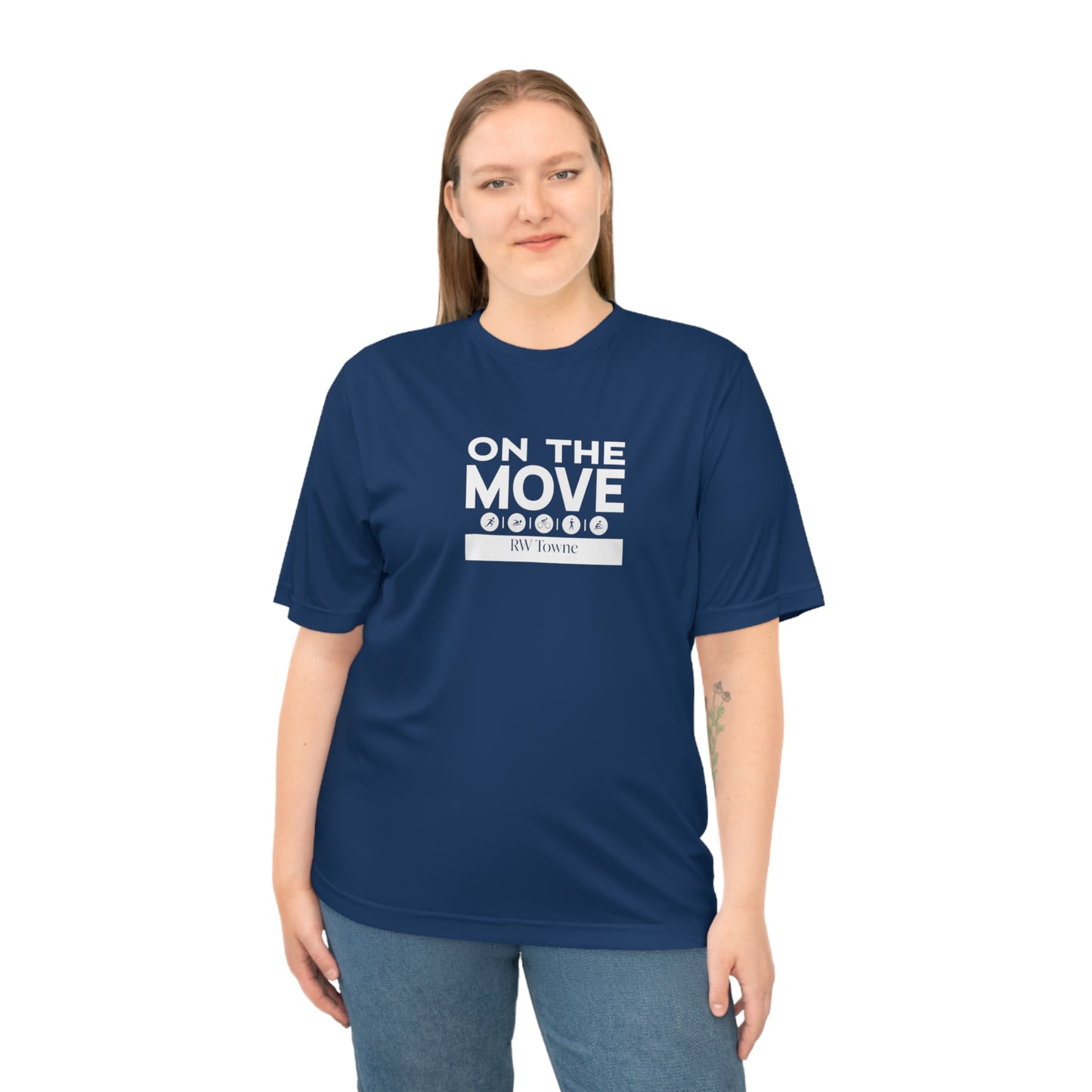 On The Move - Unisex Performance Tee (5 colors)