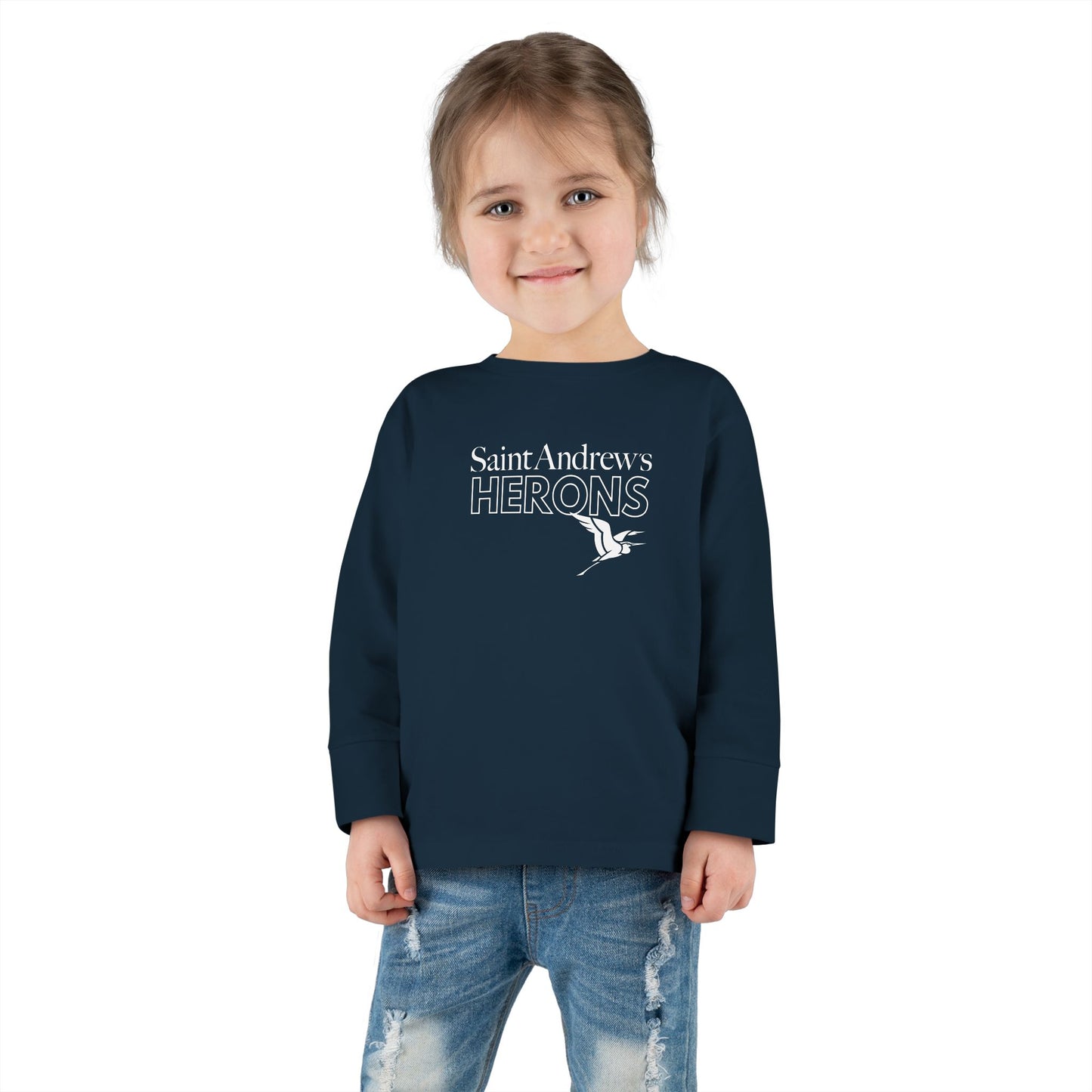 Saint Andrew's - (Toddler) Herons Long Sleeve Tee