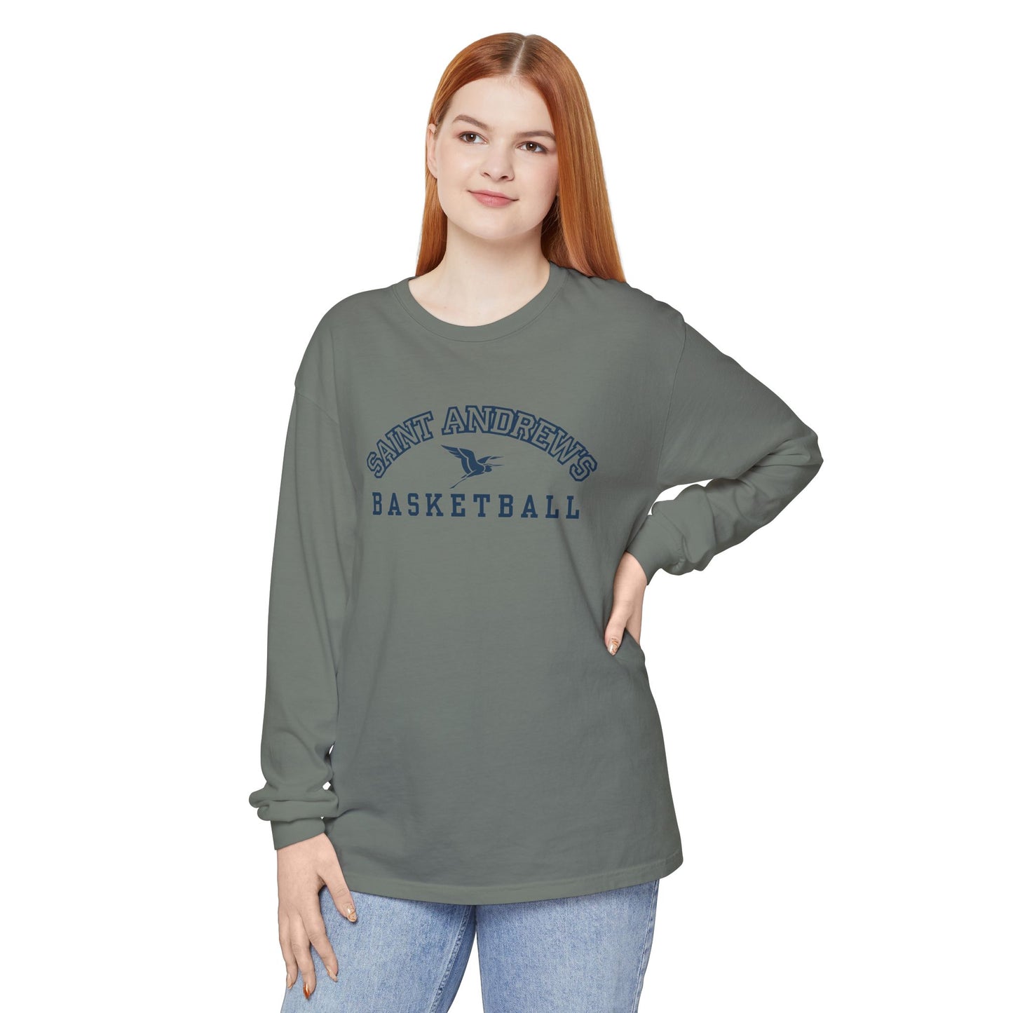 Saint Andrew's - Basketball Long Sleeve Tee (3 colors)