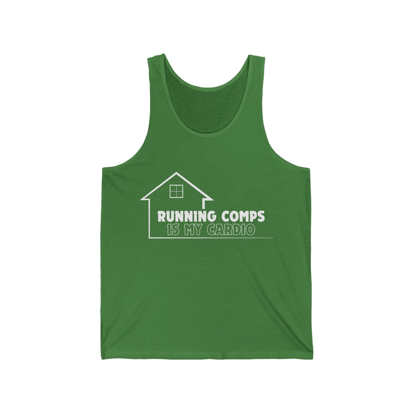 Running Comps is my Cardio - Unisex Jersey Tank (3 colors)