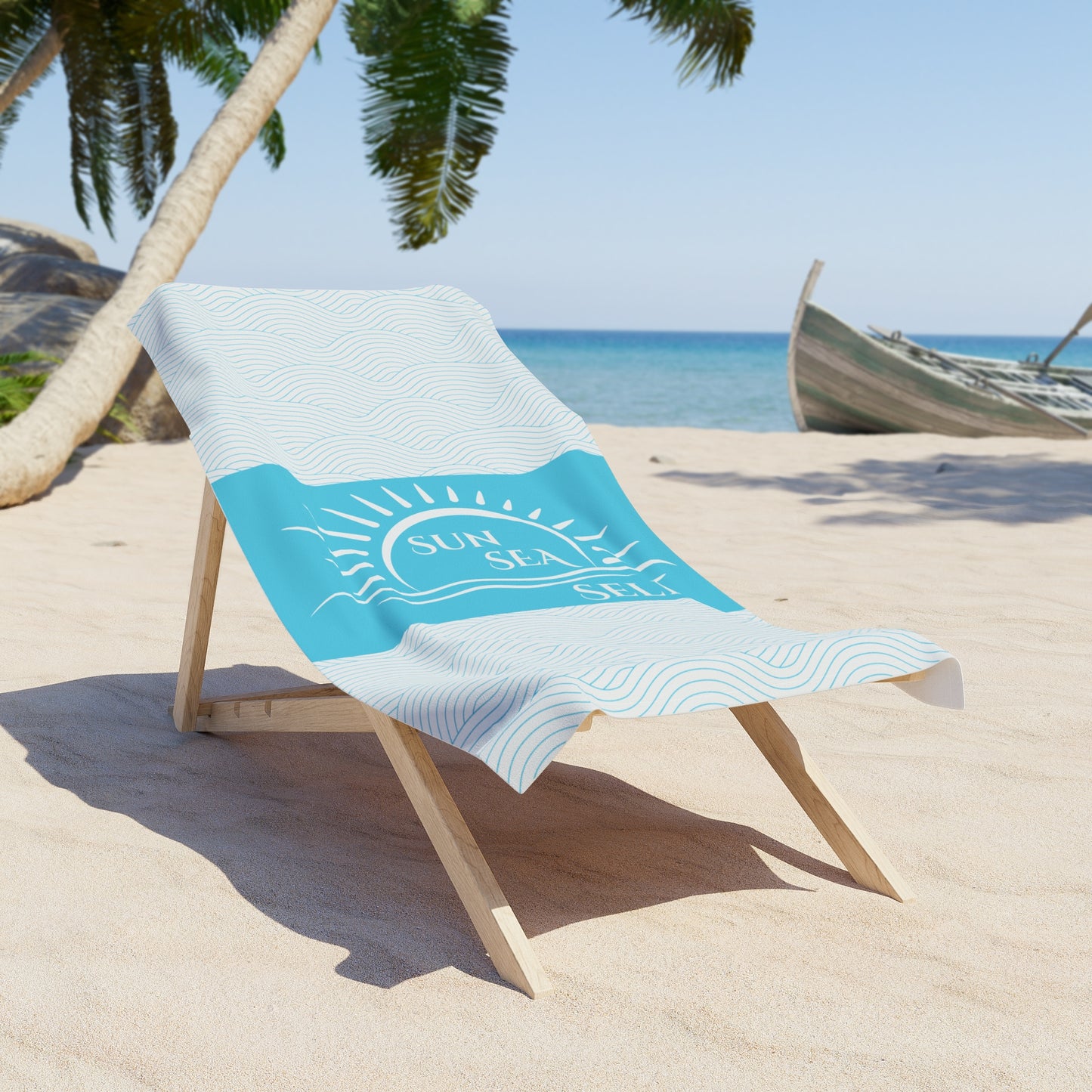 Sun, Sea, Sell - Beach Towel