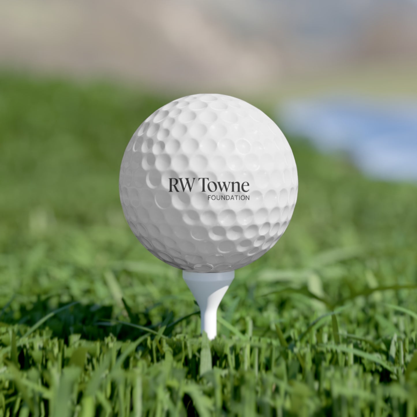 RW Towne Foundation - Golf Balls, 6pcs