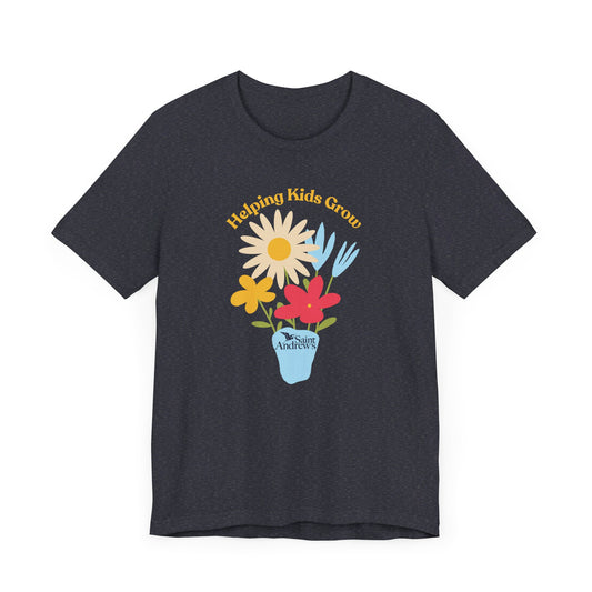 Saint Andrew's Teacher - Helping Kids Grow Tee (Unisex)