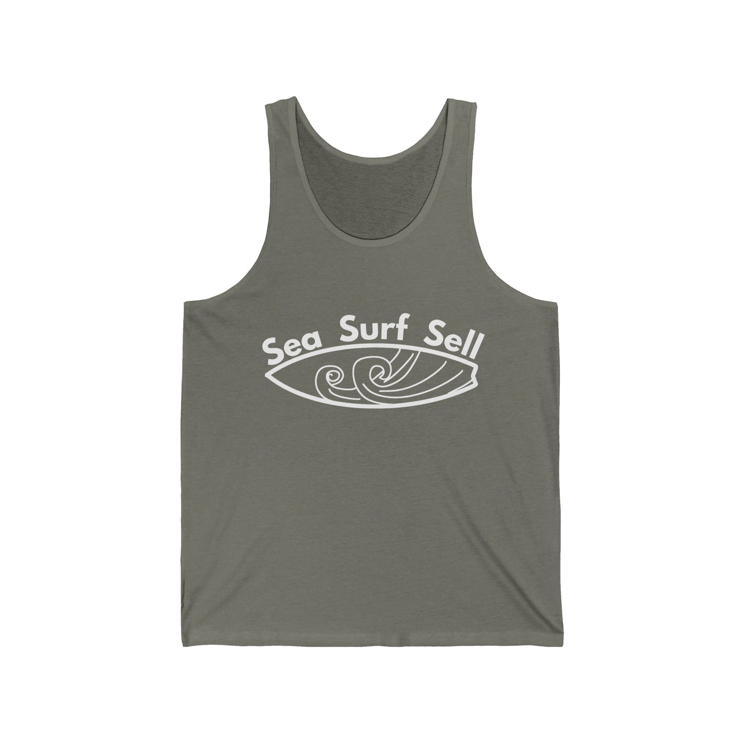 Sea Surf Sell - Unisex Jersey Tank (2 colors)