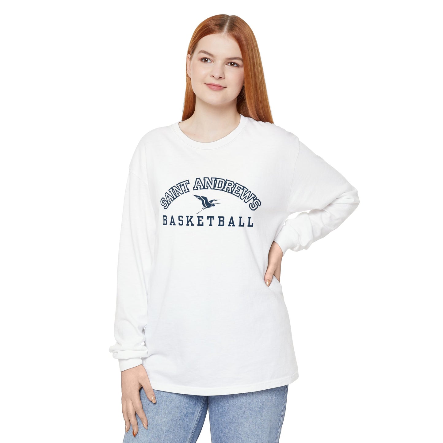 Saint Andrew's - Basketball Long Sleeve Tee (3 colors)