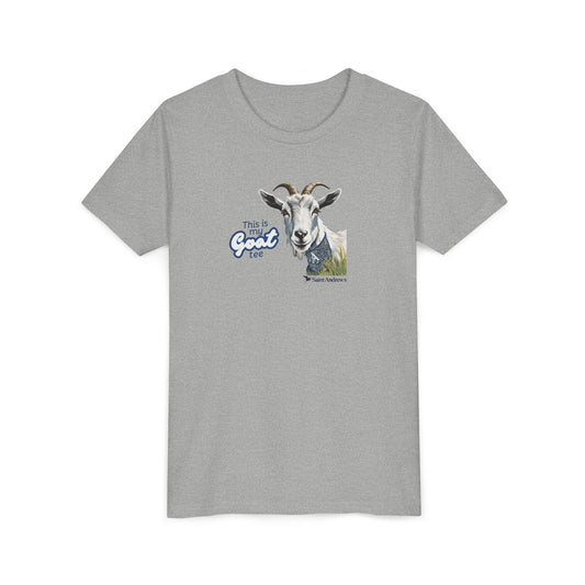 Saint Andrew's - This is my GOAT tee (Youth) Short Sleeve Tee (2 colors)