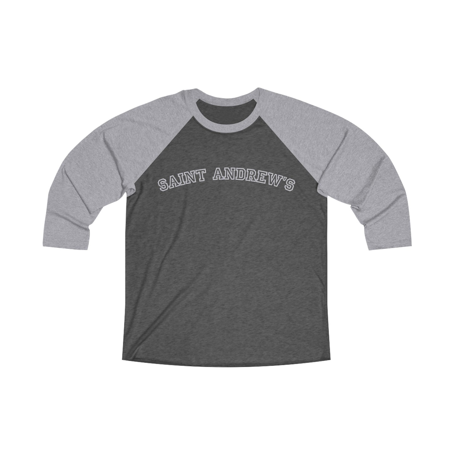 Saint Andrew's - Adult (Unisex) 3\4 Sleeve Varsity Tee