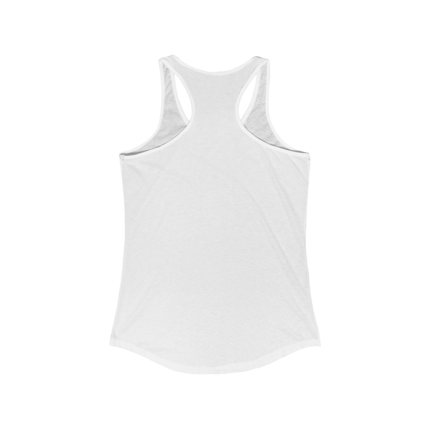 My Running Heart - (Women's) Fitted Racerback Tank