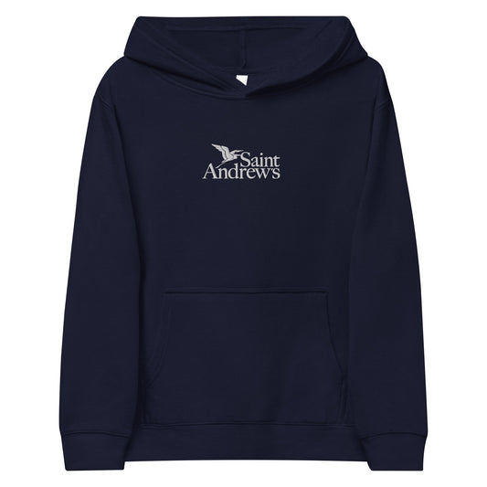 Saint Andrew's - (Youth) Embroidered Fleece Hoodie