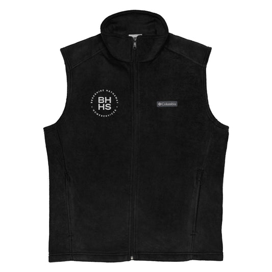 BHHS - Men’s Embroidered Fleece Vest (Black / Navy)