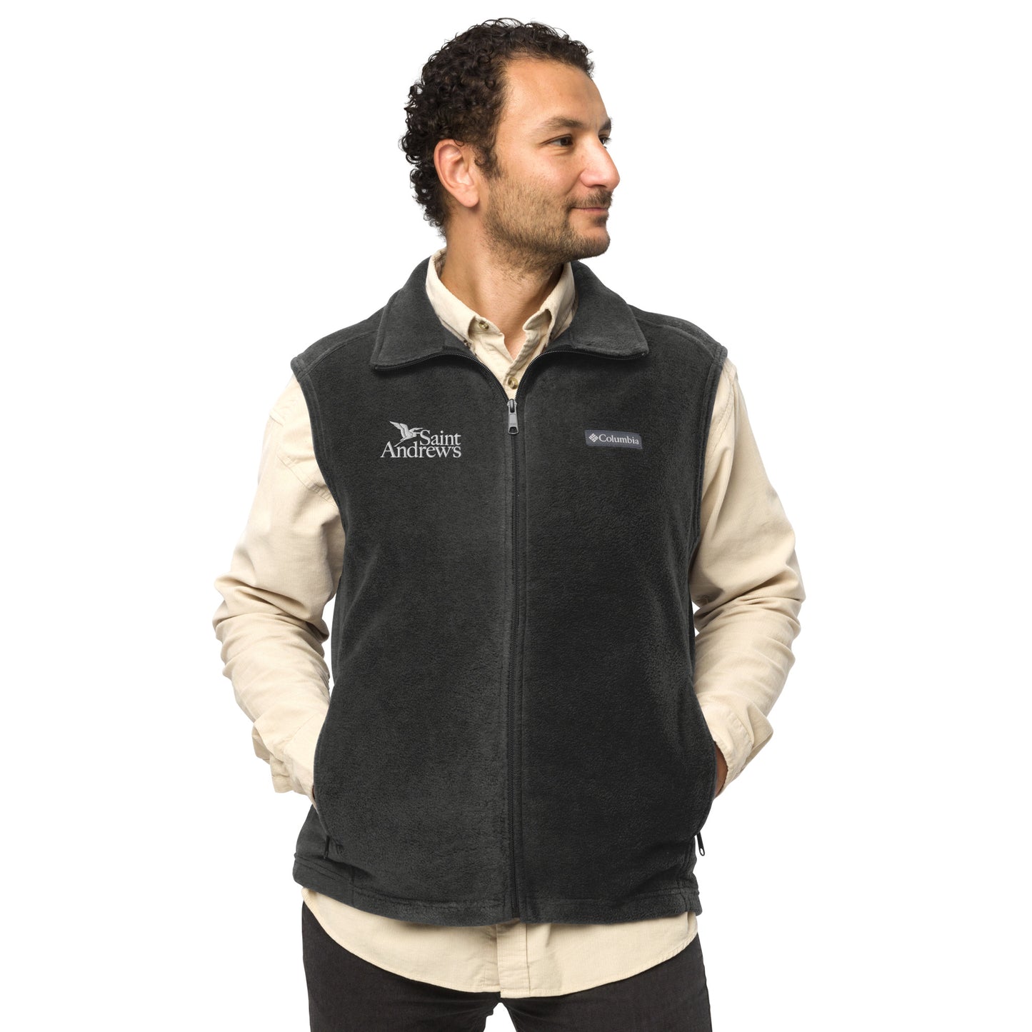 Saint Andrew's - Adult (Men’s) Embroidered Fleece Vest