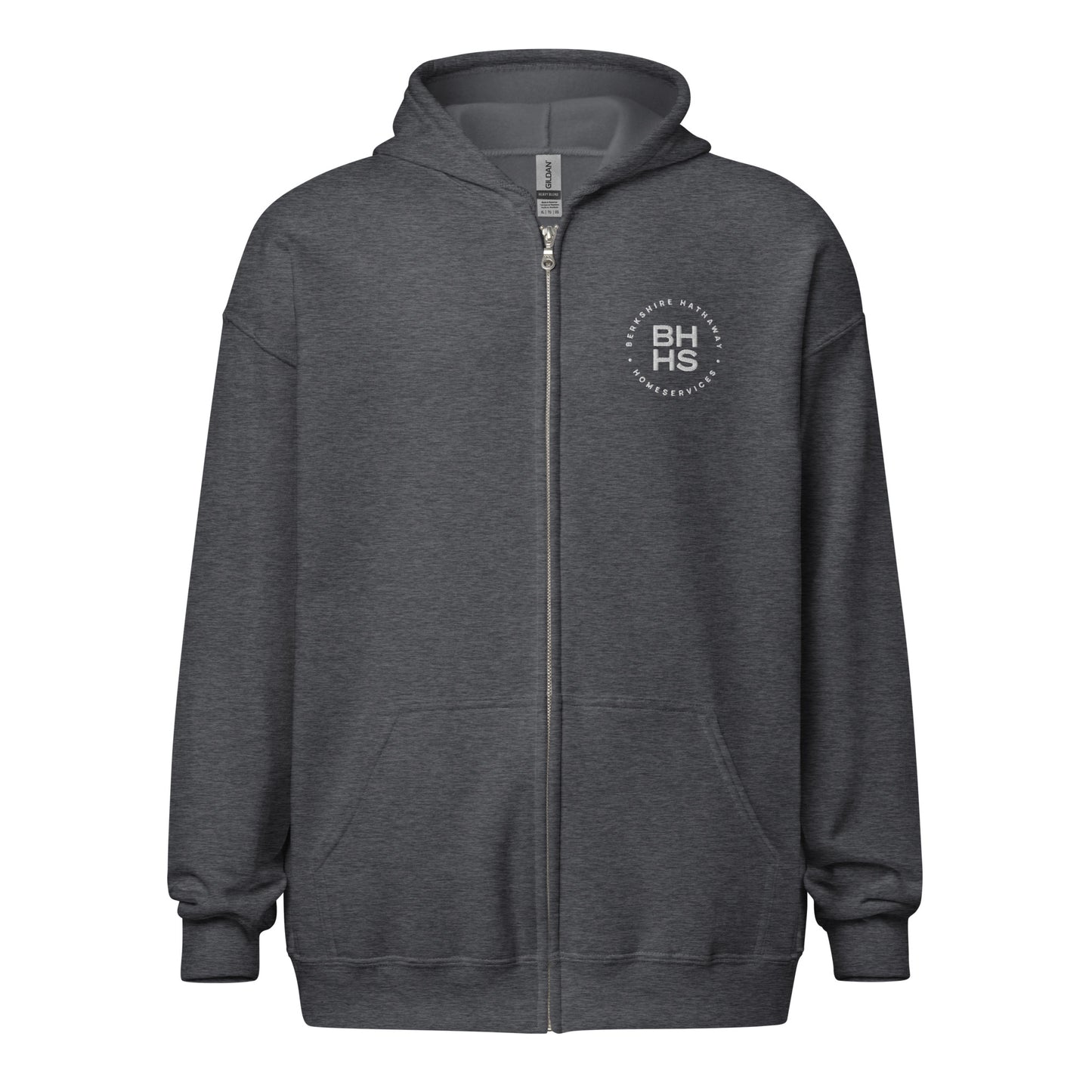 BHHS - Unisex Full Zip Hooded Sweatshirt with Embroidered Logo (3 colors)