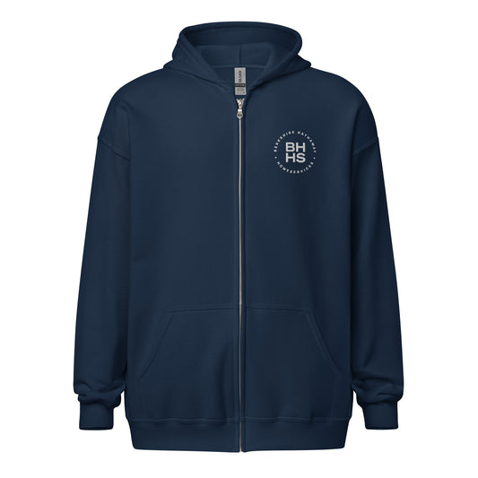 BHHS - Unisex Full Zip Hooded Sweatshirt with Embroidered Logo (3 colors)