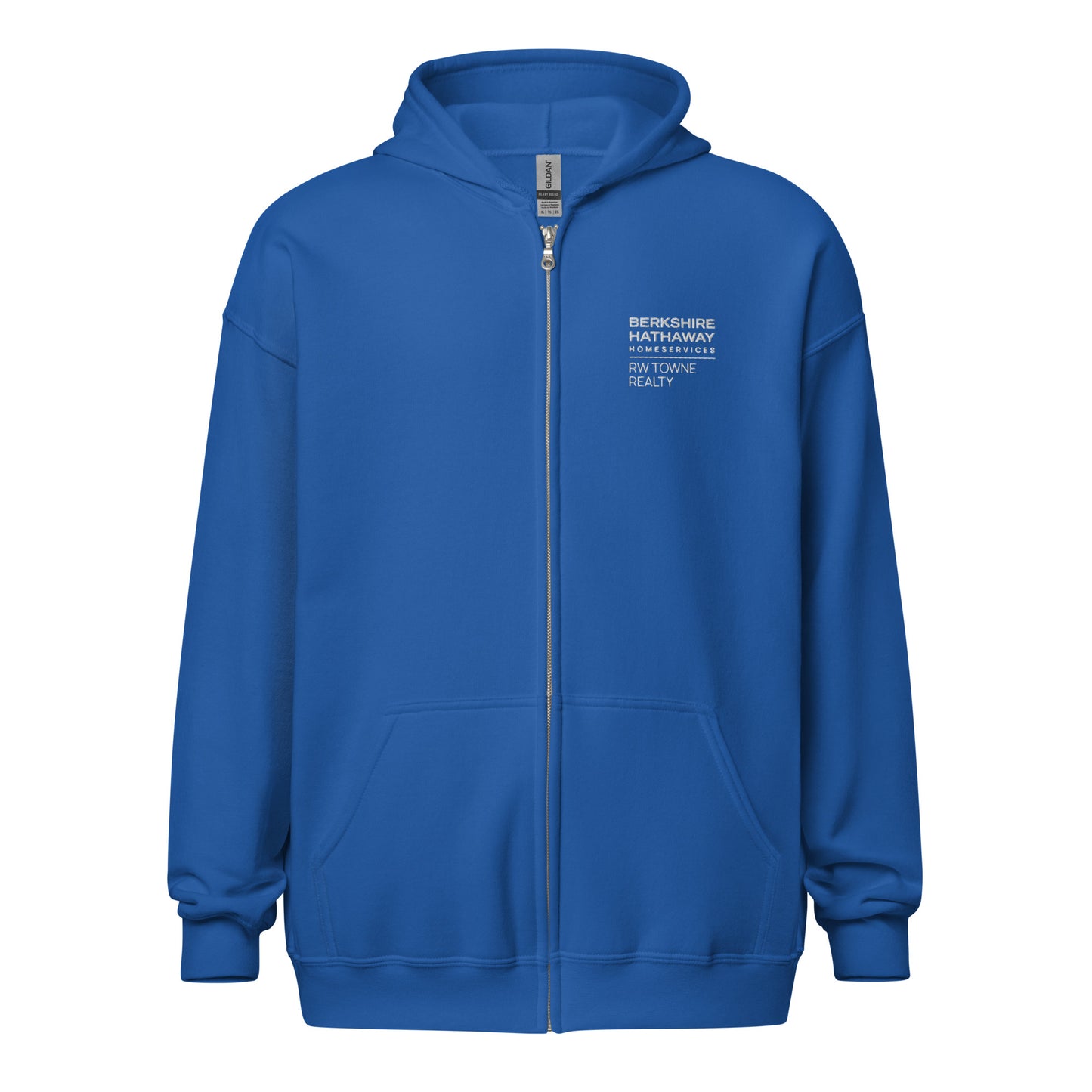 BHHS RW TOWNE - Unisex Full Zip Hooded Sweatshirt with Embroidered Logo (3 colors)