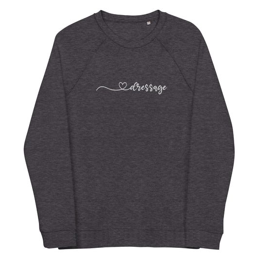 Signature 'Heart Dressage' Embroidered Raglan Sweatshirt