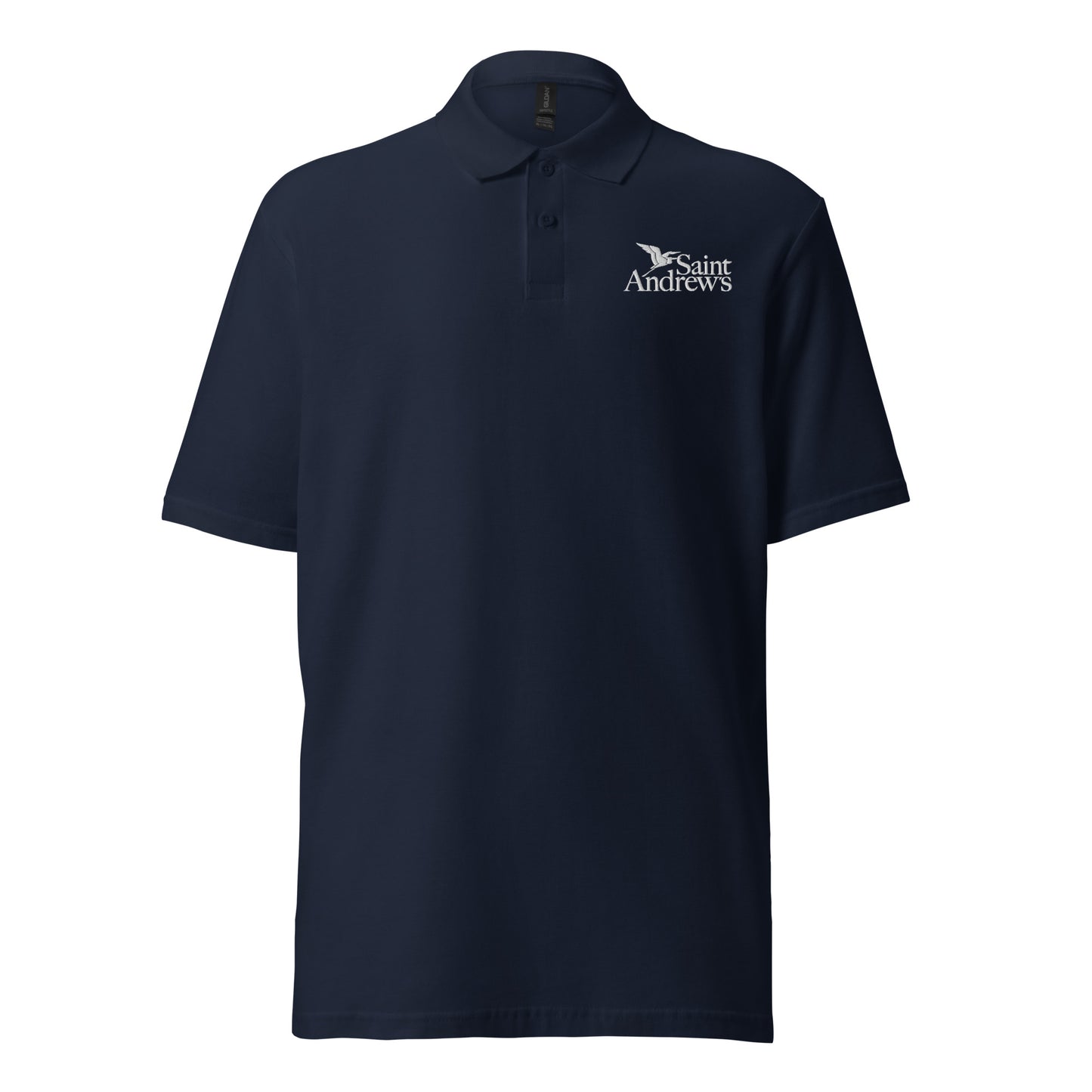 Saint Andrew's - Adult (unisex) Embroidered Polo (Navy)