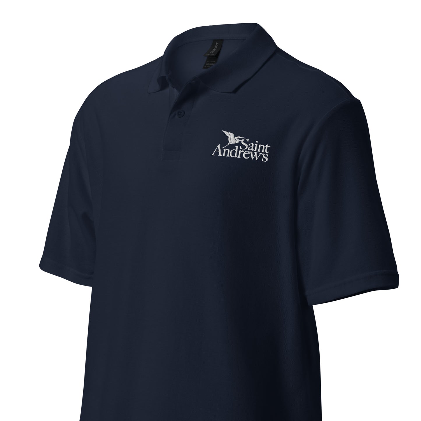 Saint Andrew's - Adult (unisex) Embroidered Polo (Navy)